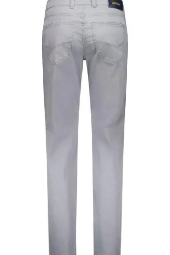 GARDEUR Baumwollhose Bill 3 hellgrau Modern Fit