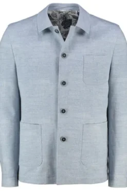 GEBR. WEIS Jersey Overhirt Jason hellblau