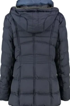 GIL BRET Steppjacke marine mit modischem Westeneinsatz