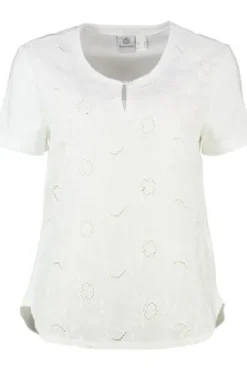 HAMMERSCHMID Blusenshirt Lisbeth weiß Kurzarm