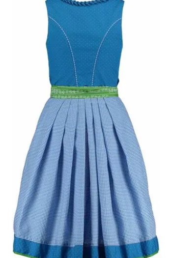 Hammerschmid kurzes Dirndl Thunersee blau grün