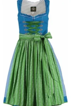 Hammerschmid kurzes Dirndl Thunersee blau grün