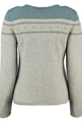 HAMMERSCHMID Strickjacke Lathi grau in warmer Wollmix-Qualität