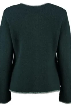 HAMMERSCHMID Strickjacke Tyrol petrol im Linksstrick