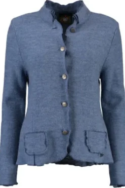HAMMERSCHMID Walkjacke Baden blau in hochwertiger Natur-Qualität