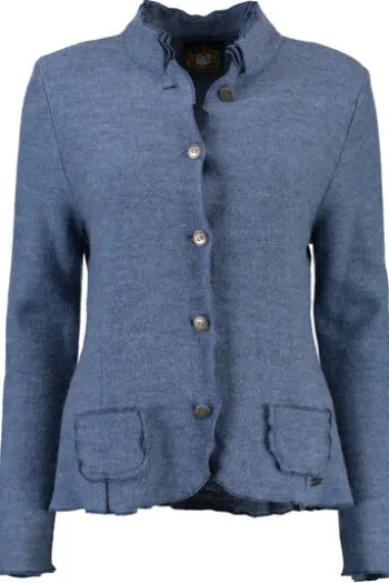 HAMMERSCHMID Walkjacke Baden blau in hochwertiger Natur-Qualität