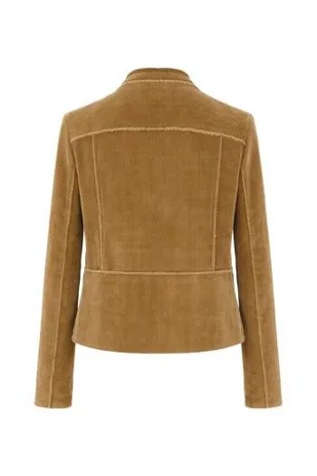 HANGOWEAR Cord Blazer hellbraun