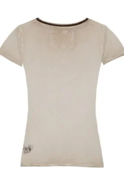HANGOWEAR Trachten-Shirt beige Kurzarm Ferike