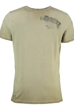 HANGOWEAR T-Shirt beige Kurzarm Darius