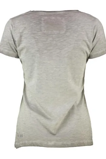 HANGOWEAR T-Shirt Dicky greige in Vintage-wash-Optik