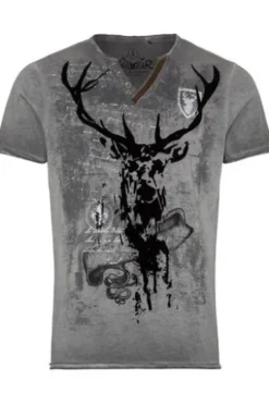 HANGOWEAR T-Shirt Elvis grau