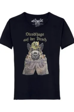 HANGOWEAR T-Shirt Fynn dunkelblau Kurzarm