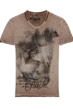 HANGOWEAR T-Shirt Gerhard hellbraun