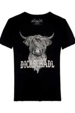 HANGOWEAR T-Shirt Qani Men schwarz Kurzarm