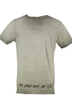 HANGOWEAR T-Shirt Quinn oliv Printmotiv