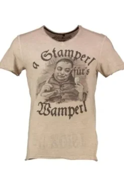 HANGOWEAR T-Shirt rot Kurzarm Stamperl