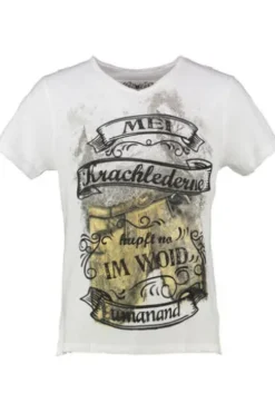 HANGOWEAR T-Shirt weiss Kurzarm Sebald