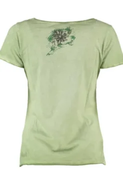 HANGOWEAR T-Shirt Wiara salbei in Oil-washed Optik
