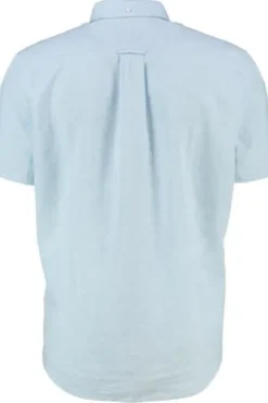 Hemd sky blue Regular Fit Kurzarm