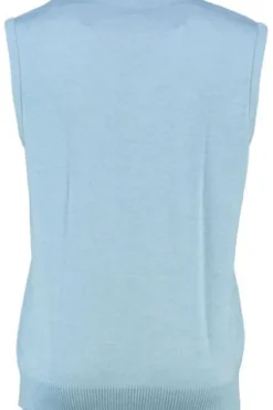 Herren-Pullunder MAERZ Pullunder ocean aqua
