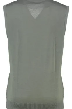 Herren-Pullunder MAERZ Pullunder foggy teal