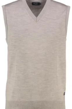 Herren-Pullunder MAERZ Pullunder iced latte