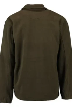 HUBERTUS Fleece-Jacke oliv