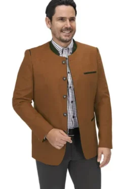 HUBERTUS Loden Janker Franz tabak Bavaria Loden