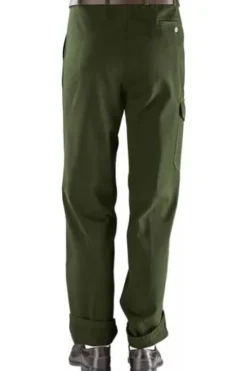 HUBERTUS Stretch-Jeans oliv
