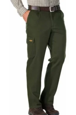HUBERTUS Stretch-Jeans oliv
