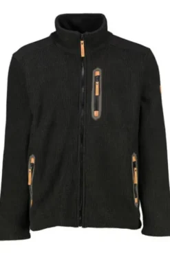 HUBERTUS Strickfleece Jacke oliv