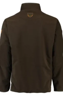 HUBERTUS Warn-Wende-Fleece-Jacke Pirsch oliv atmungsaktiv