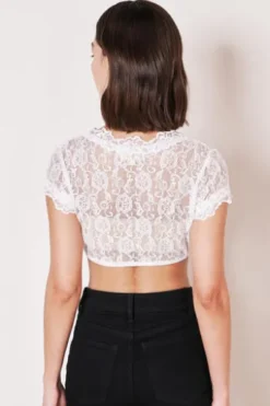 KRÜGER Collection Dirndlbluse Carina weiß