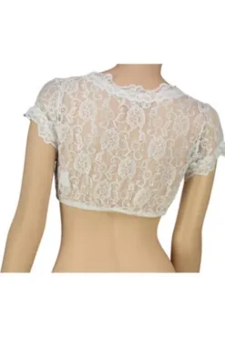 KRÜGER Collection Dirndlbluse Carina weiß