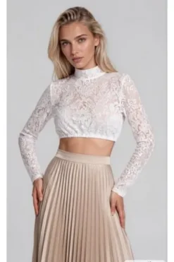 KRÜGER COLLECTION Dirndlbluse Navina ecru