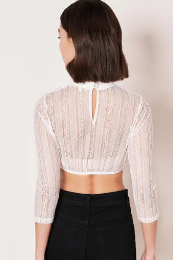 KRÜGER COLLECTION Dirndlbluse Adalie ecru
