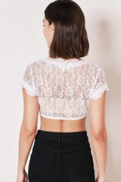 KRÜGER COLLECTION Dirndlbluse ecru Carina