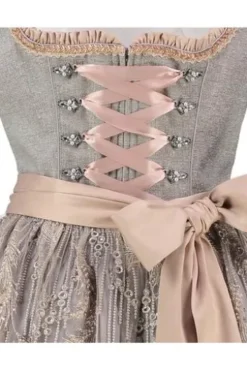 KRÜGER COLLECTION Dirndl grau Nebulia