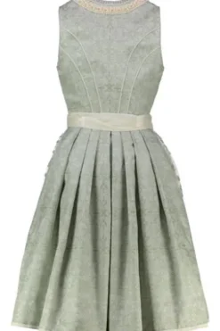 KRÜGER COLLECTION Dirndl hellgrün Paisleymuster Annetta