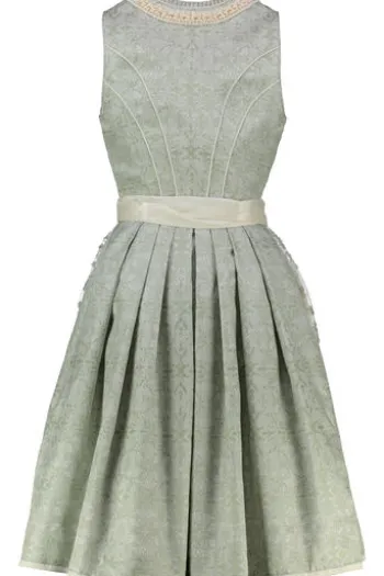 KRÜGER COLLECTION Dirndl hellgrün Paisleymuster Annetta