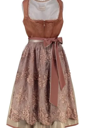 KRÜGER COLLECTION Dirndl hellbraun Otilie