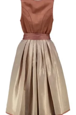 KRÜGER COLLECTION Dirndl hellbraun Otilie