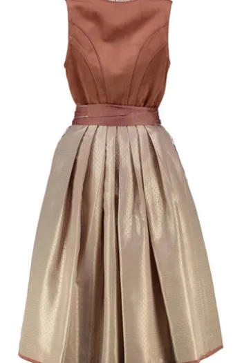 KRÜGER COLLECTION Dirndl hellbraun Otilie