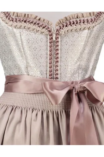 KRÜGER COLLECTION Dirndl natur Paisleymuster Fjolla