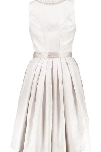 KRÜGER COLLECTION Dirndl silber Paisleymuster Roberta