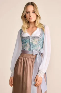 KRÜGER COLLECTION Midi Dirndl blau Kyla