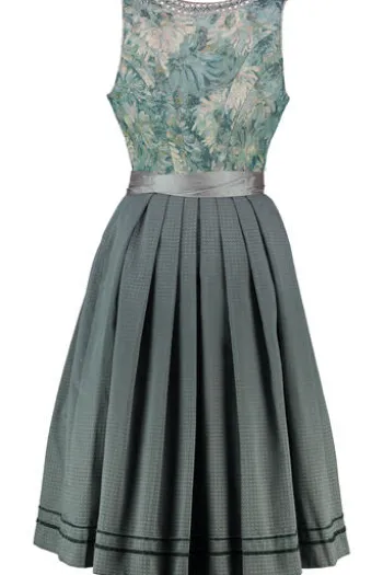 KRÜGER COLLECTION Midi Dirndl blau Kyla