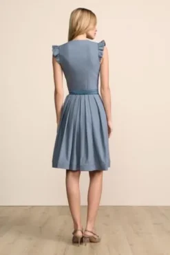 KRÜGER COLLECTION Mini Dirndl hellblau Isalyn (60 cm)