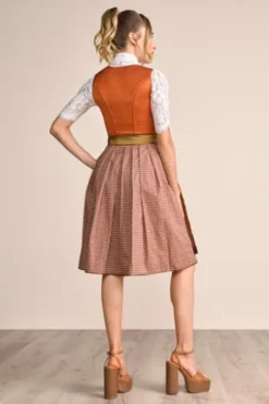 KRÜGER COLLECTION Mini Dirndl rost Juli
