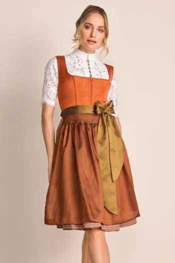 KRÜGER COLLECTION Mini Dirndl rost Juli